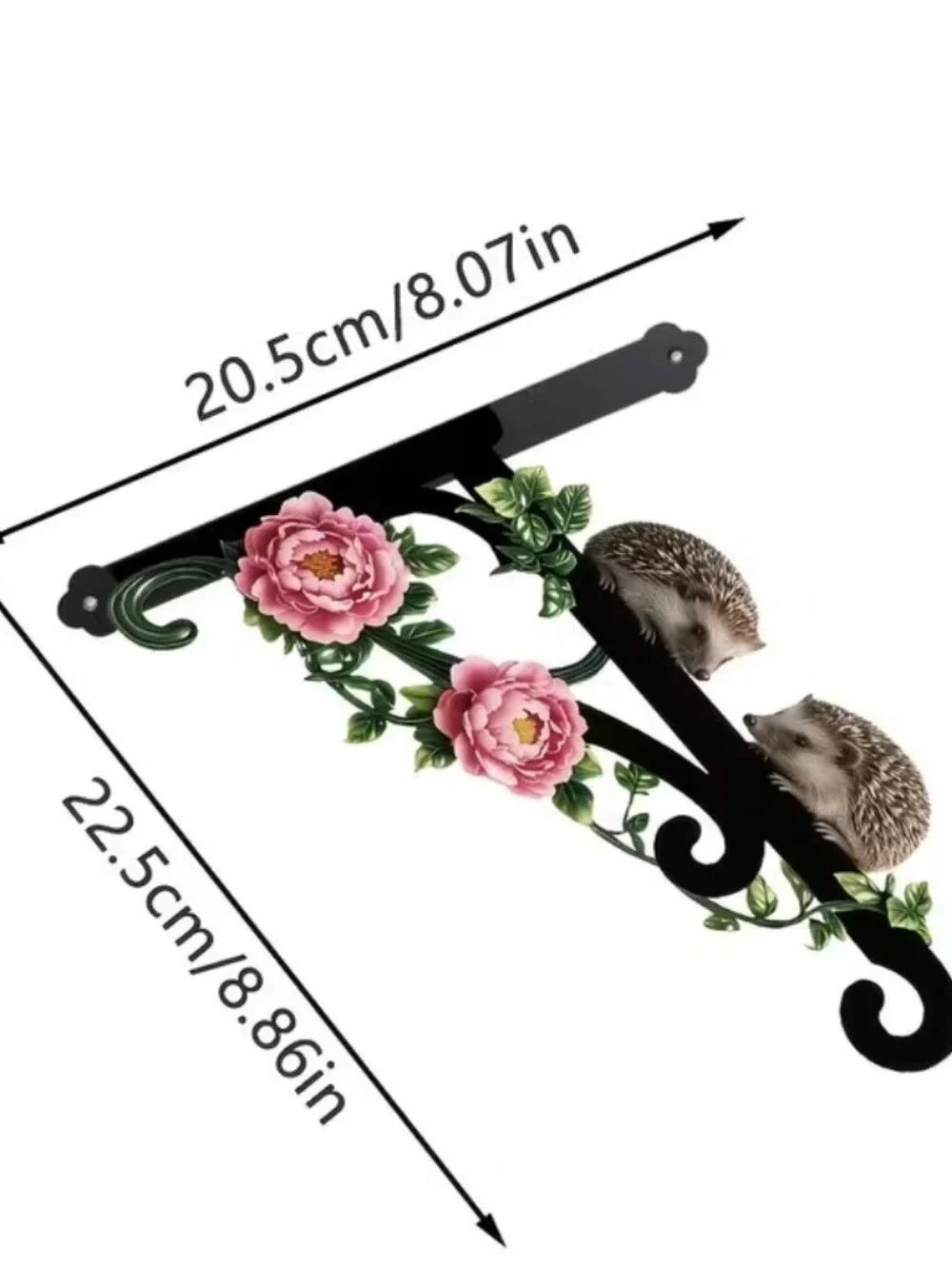 Decorative Hedgehog Wall Hook And Bracket